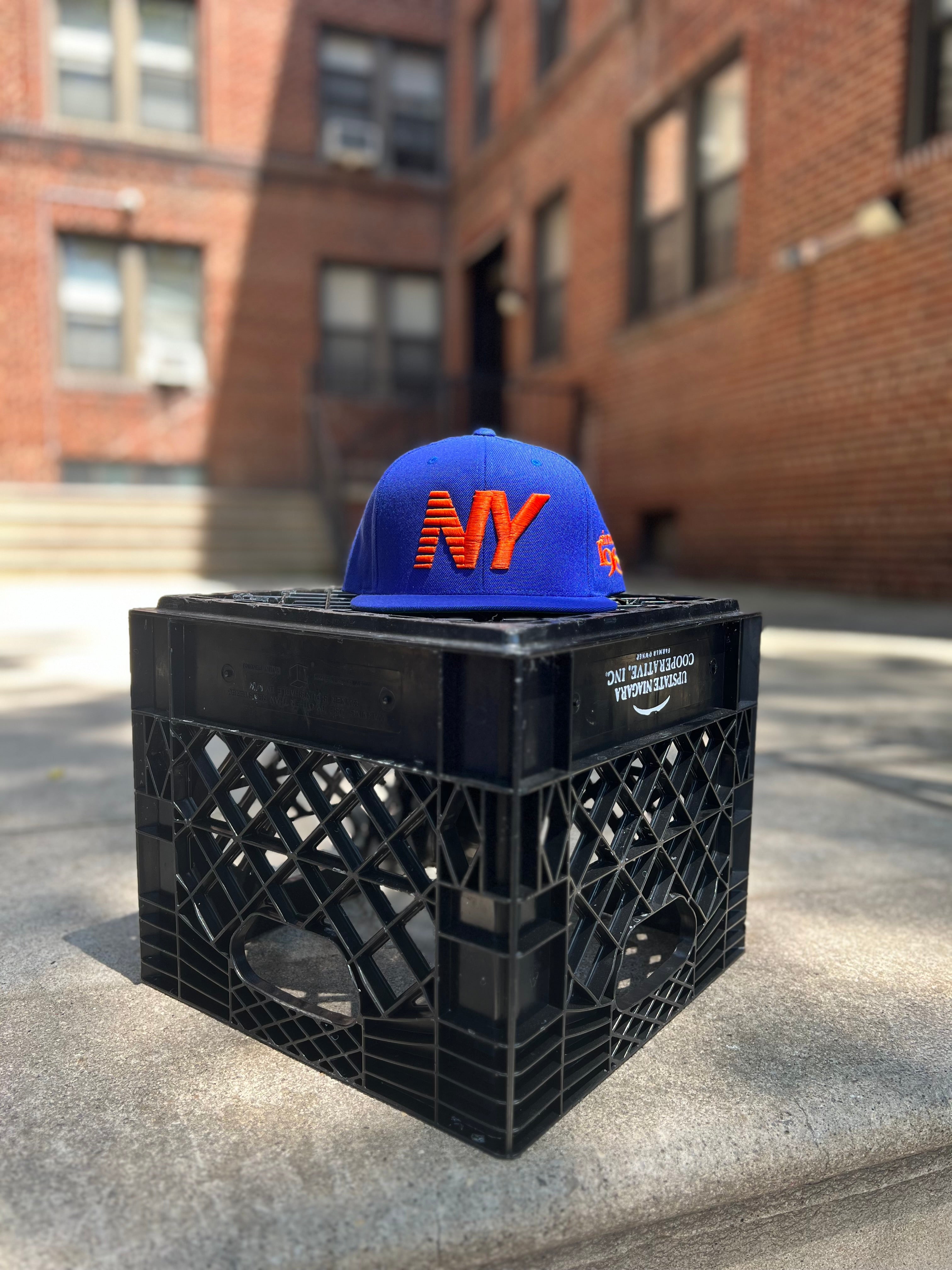 Royal Blue x Orange NY Balance SnapBack