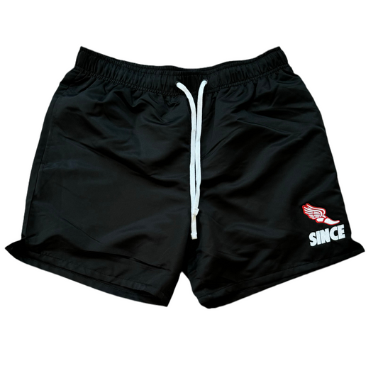 Black Running Shorts (Above The Knee)