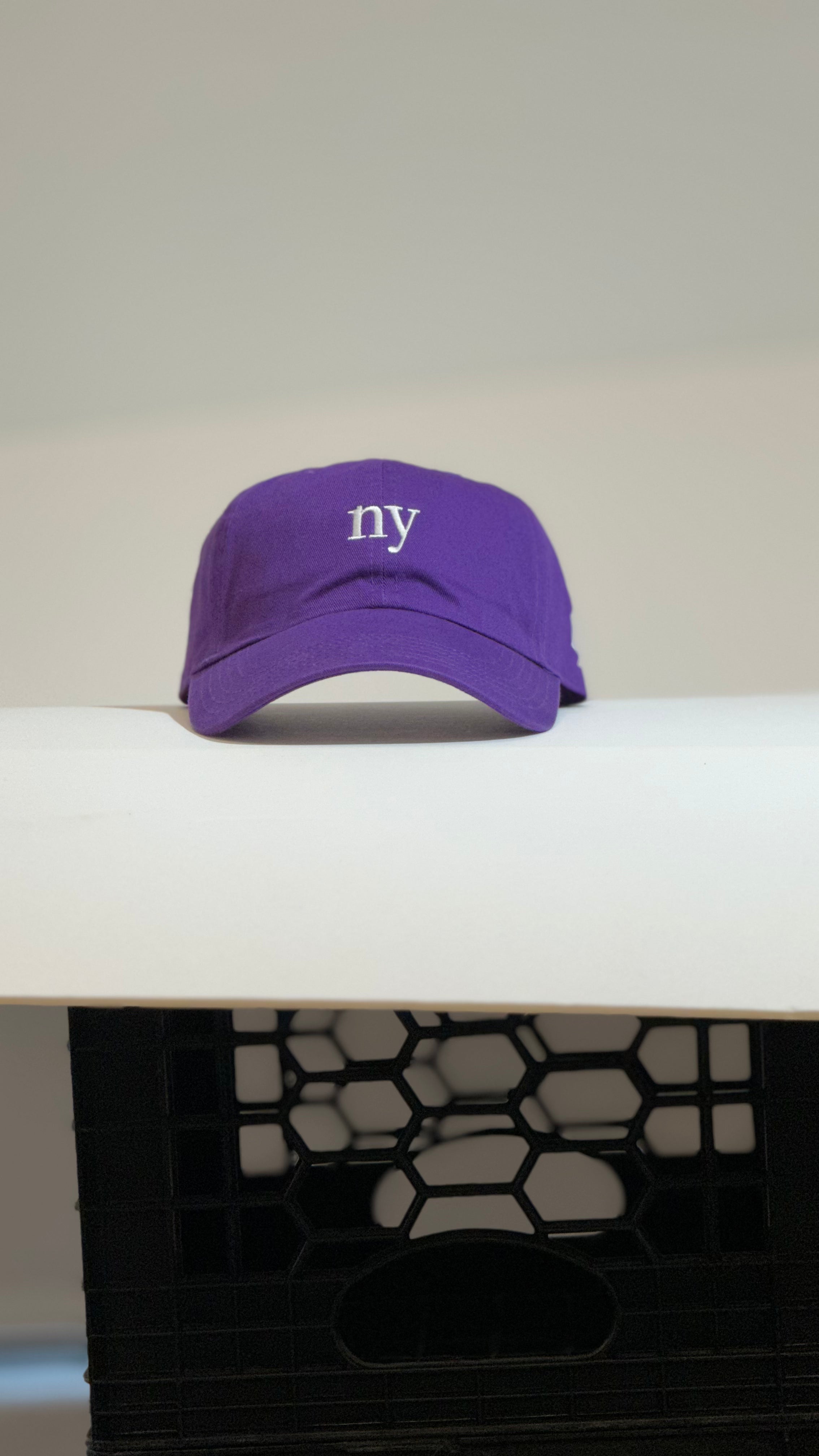 Purple V•S NY Dad Hats