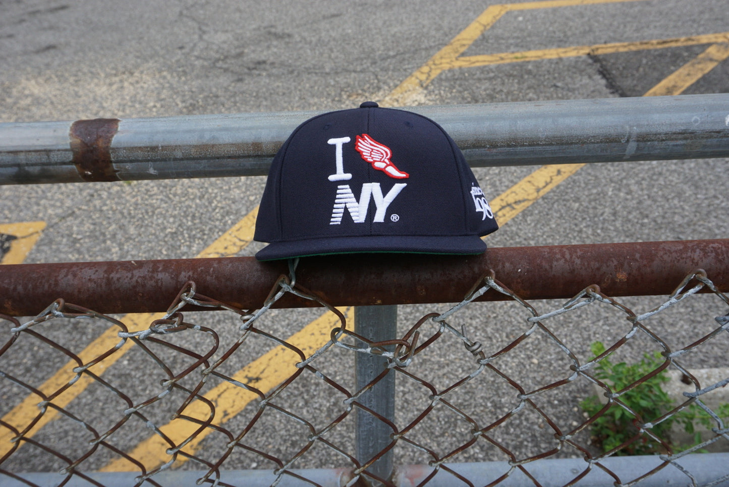 Dark Navy I Run NY Crown